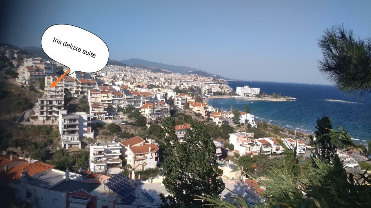 Iris Deluxe Suites 2 Kavala Bagian luar foto